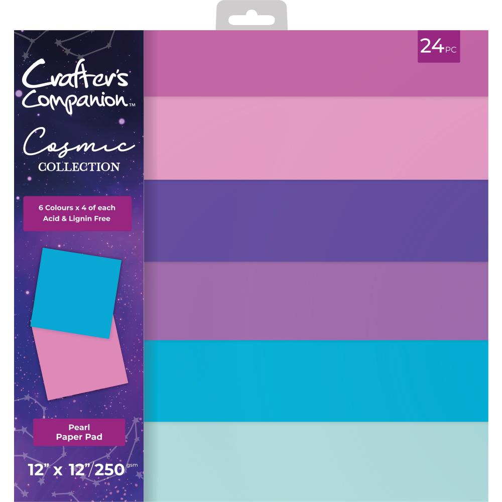 Crafter's Companion Cosmic 12 x 12 Paper Pad cos-ppad12