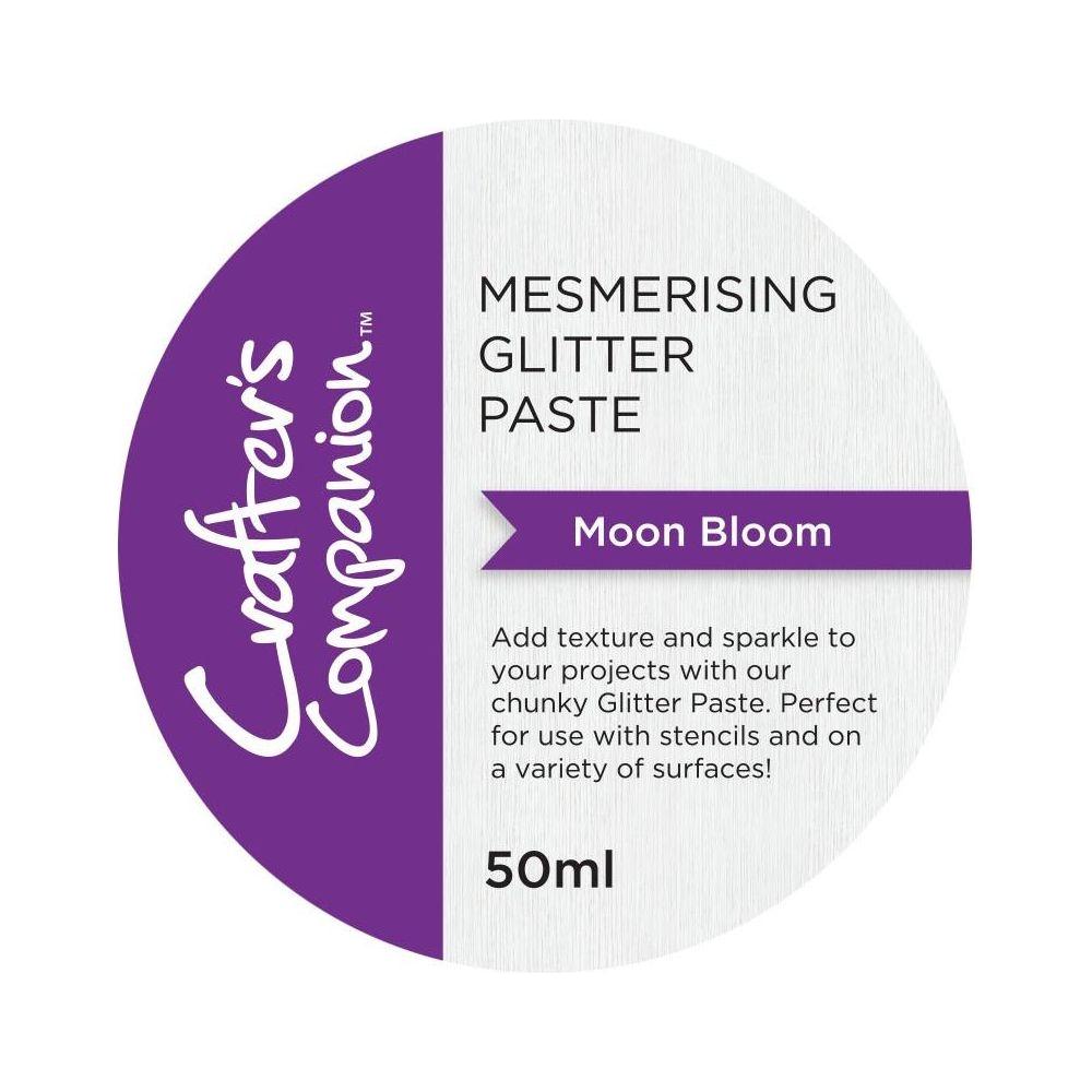 Crafter's Companion Moon Bloom Mesmerising Glitter Paste cc-mme-chglp-mobl lid