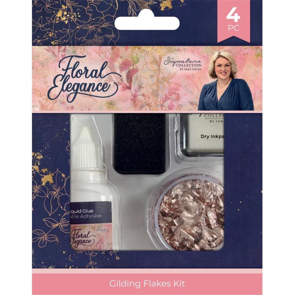 Crafter's Companion Floral Elegance Gilding Flakes Kit s-fe-gilfl