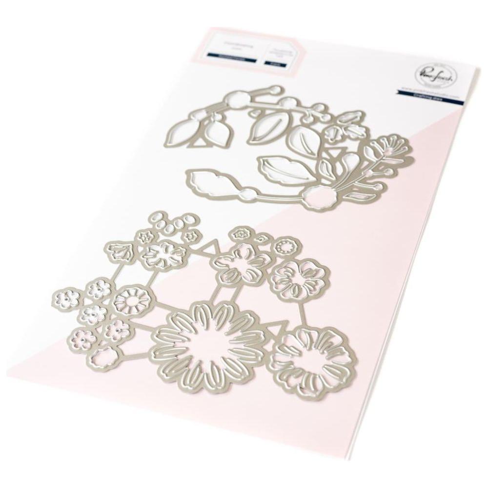 Pinkfresh Studio Stylized Florals Dies 228124