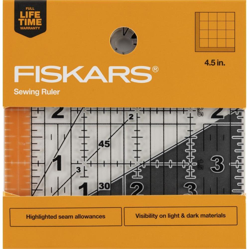 Fiskars Square Acrylic Ruler 187290