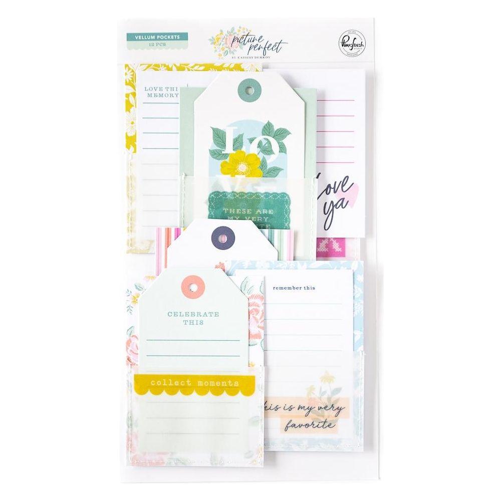 Pinkfresh Studio Picture Perfect Vellum Pockets 232724 Detailed Product View