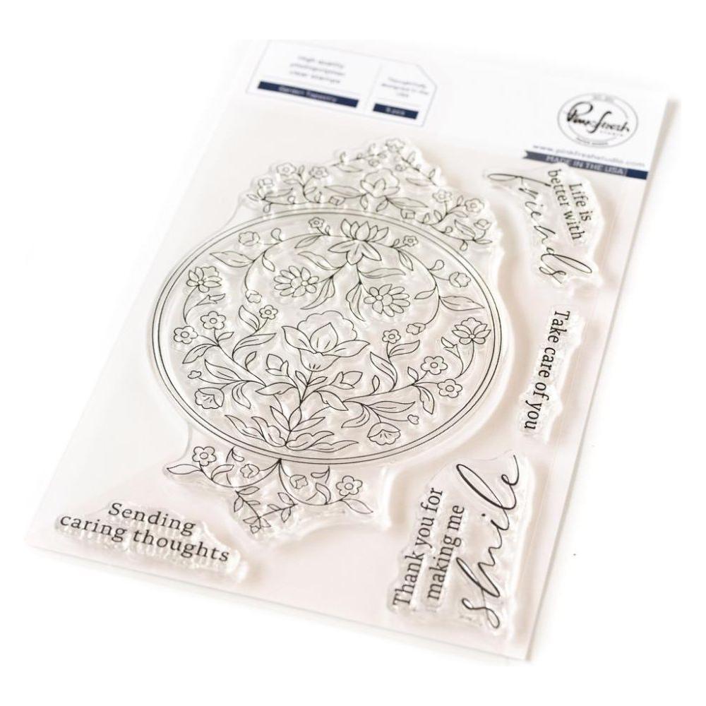 Pinkfresh Studio Garden Tapestry Clear Stamps 238324