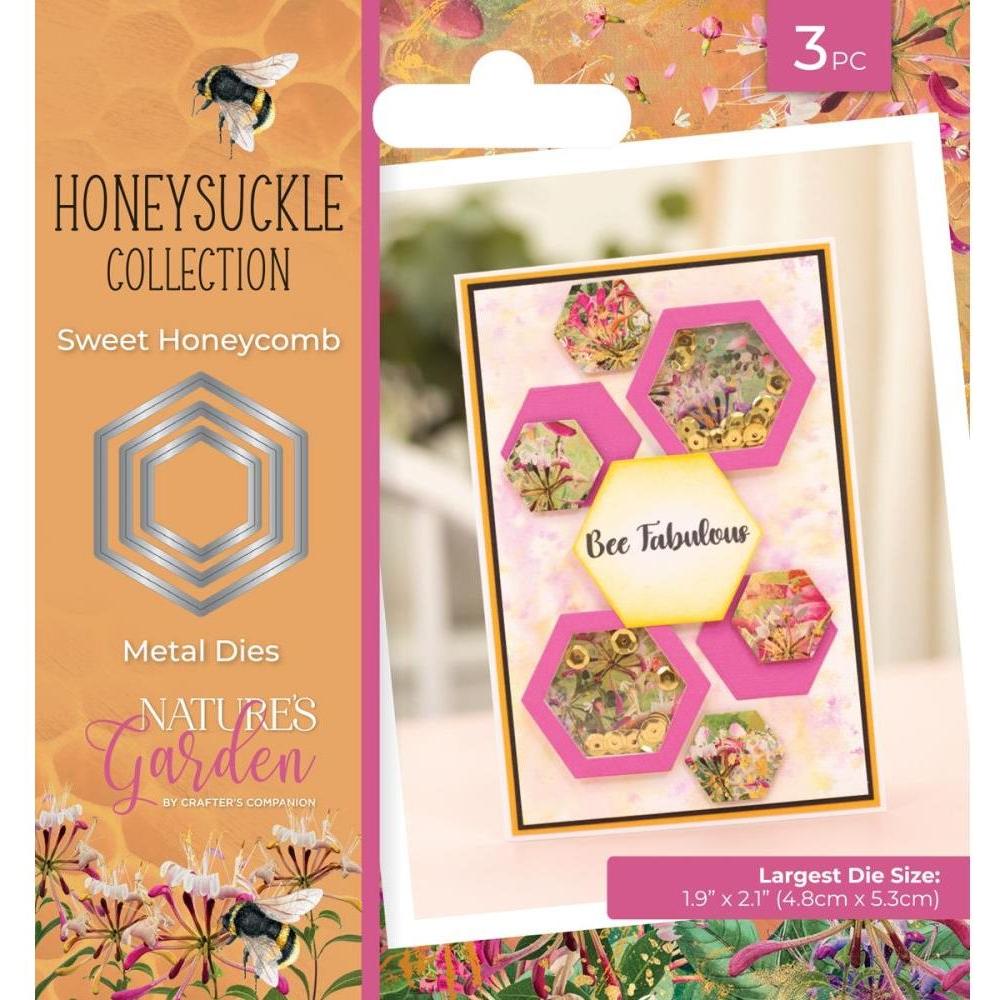 Crafter's Companion Sweet Honeycomb Dies ng-hs-md-swhc