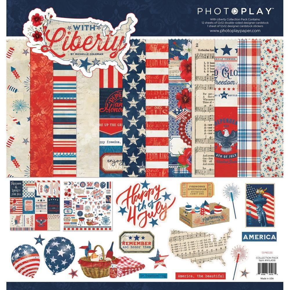 PhotoPlay With Liberty 12 x 12 Collection Kit wil4518