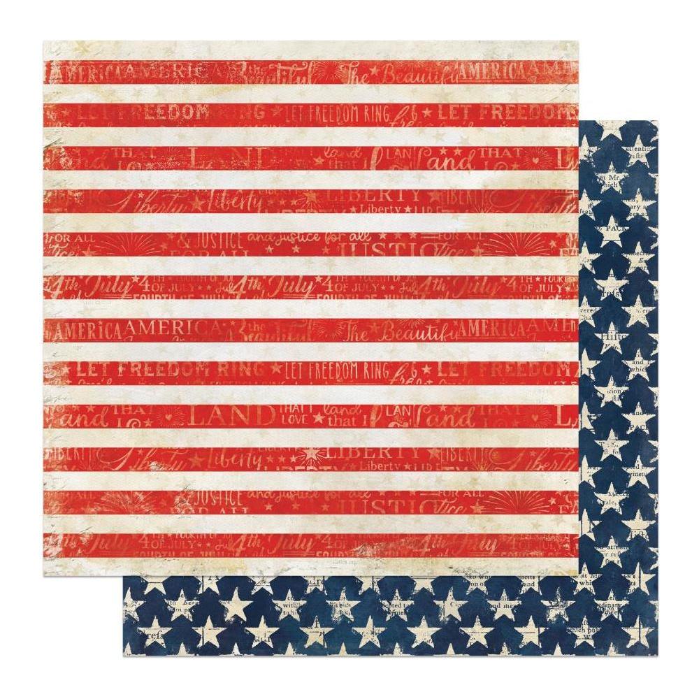 PhotoPlay With Liberty 12 x 12 Collection Kit wil4518 Stars & Stripes