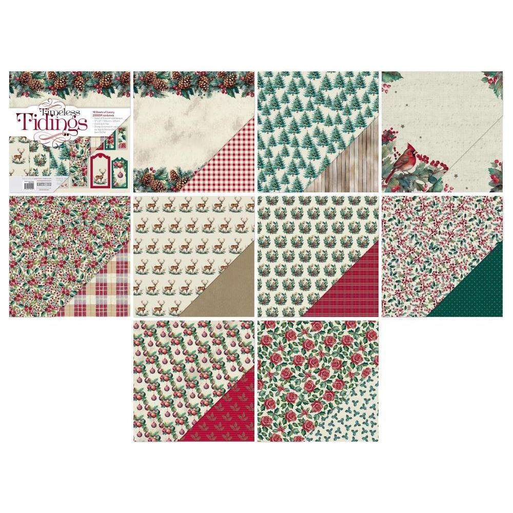 Tonic Timeless Tidings 12 x 12 Paper Pad 5525e Alternate Image