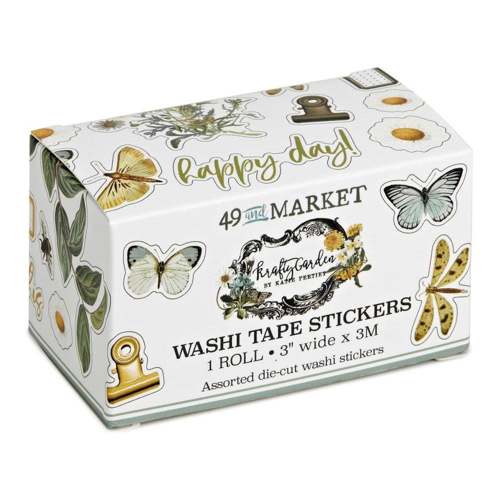 49 and Market Krafty Garden Washi Tape Roll Stickers kg-26733