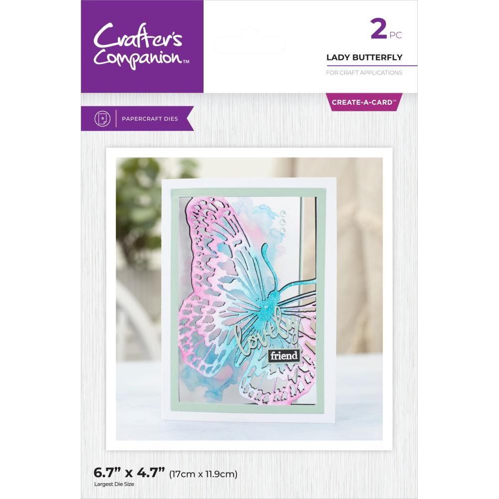 Crafter’s Companion Lady Butterfly Dies cc-md-cad-labu