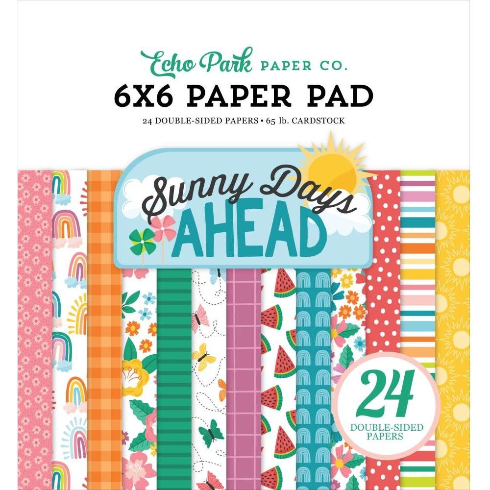 Echo Park Sunny Days Ahead 6 x 6 Paper Pad sun377023