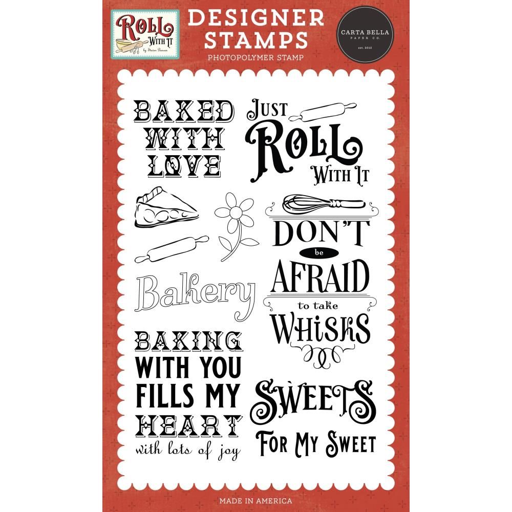 Carta Bella Sweets For My Sweet Clear Stamps cbr378043