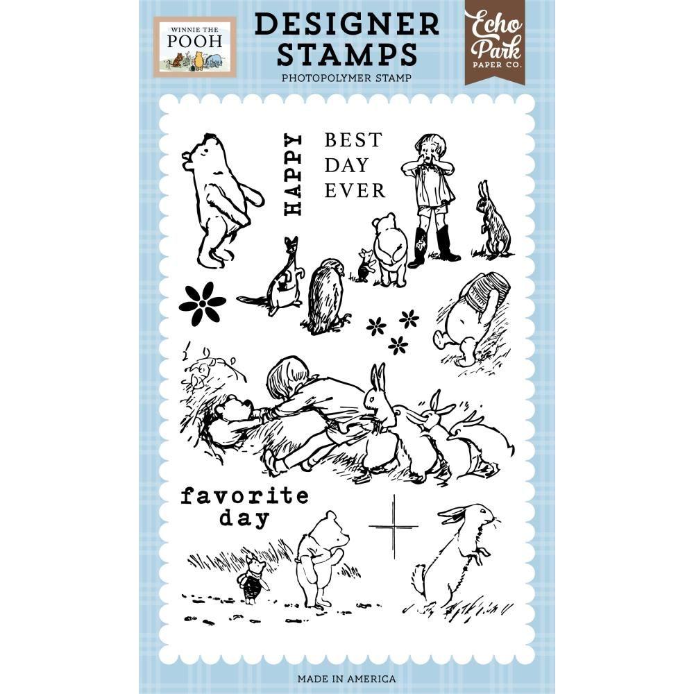 Echo Park Favorite Day With Pooh Clear Stamps wtp363042Echo Park Favorite Day With Pooh Bundle clear stamps