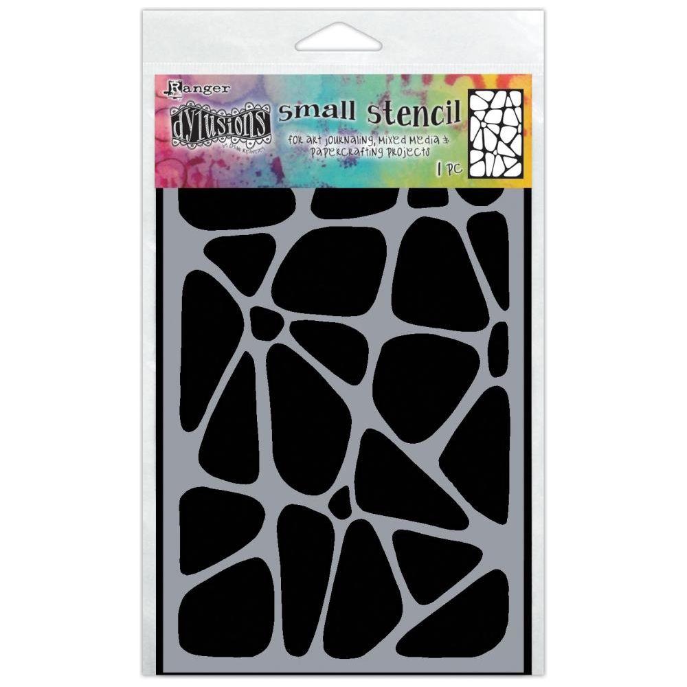 Ranger Dylusions Small Crazy Paving Stencil dys85126