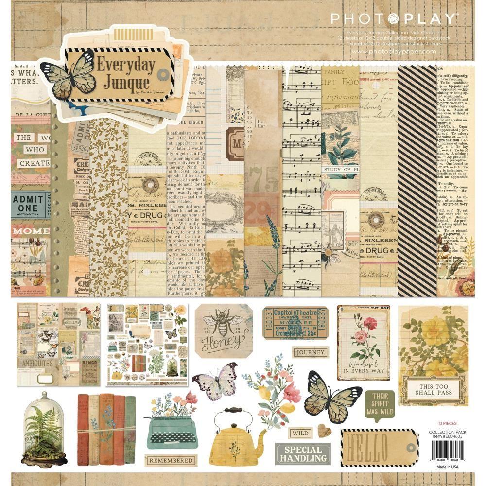 PhotoPlay Everyday Junque 12 x 12 Collection Kit edj4603