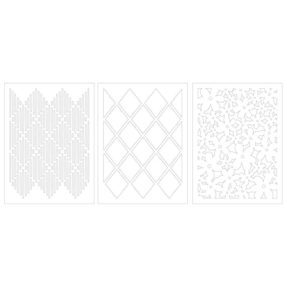 American Crafts Vicki Boutin Diamond In The Rough Stencil Pack 34026045 product