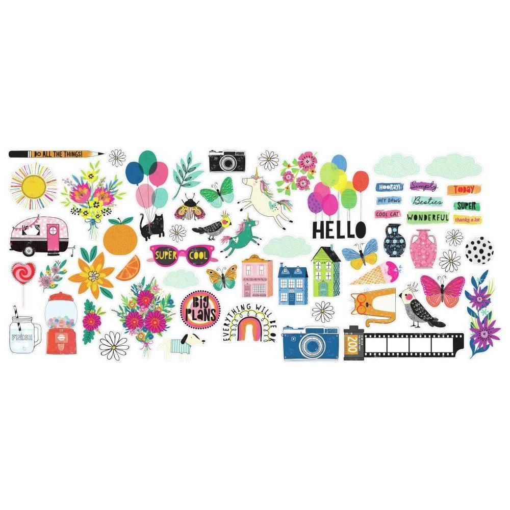 American Crafts Vicki Boutin Bold And Bright Icons Ephemera 34026036 product