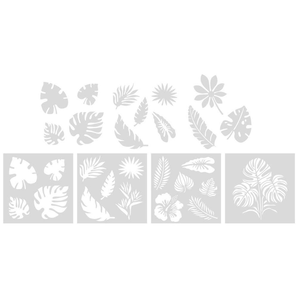 Crafter’s Companion Fabulous Foliage Stencils And Masks flfl-stenma-faf Detailed Product View