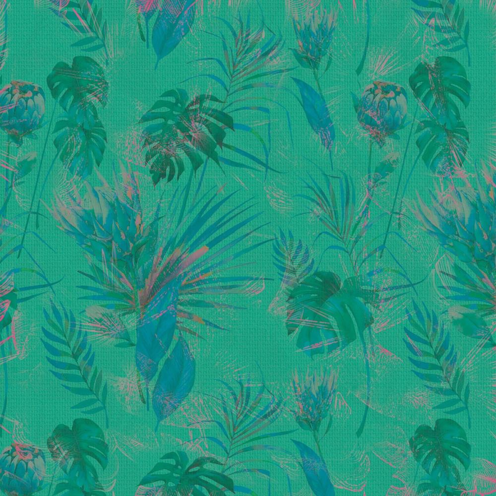 Crafter’s Companion Flamazing Flamingo 6 x 6 Paper Pad flfl-pad6 Green Serenity