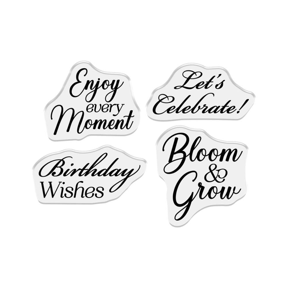 Crafter's Companion Bloom And Grow Stamp And Die Set cc-std-blgro Alternate View