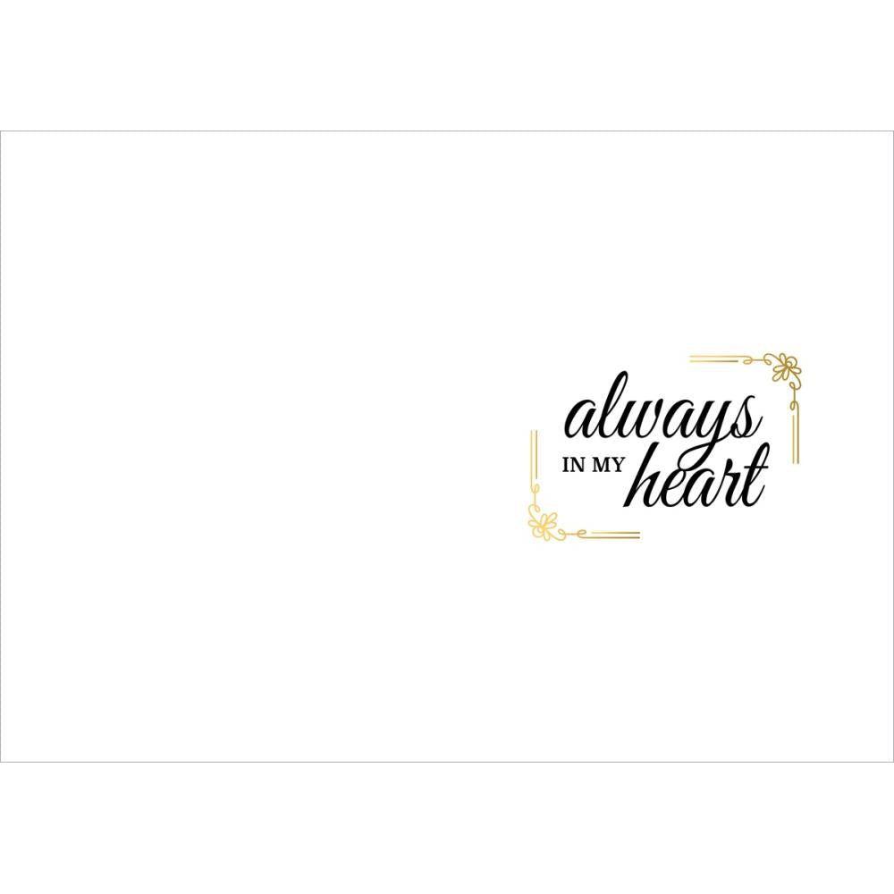 Crafter’s Companion 5 x 7 Foiled Everyday Insert Pad cc-foil-inpad Always In My Heart