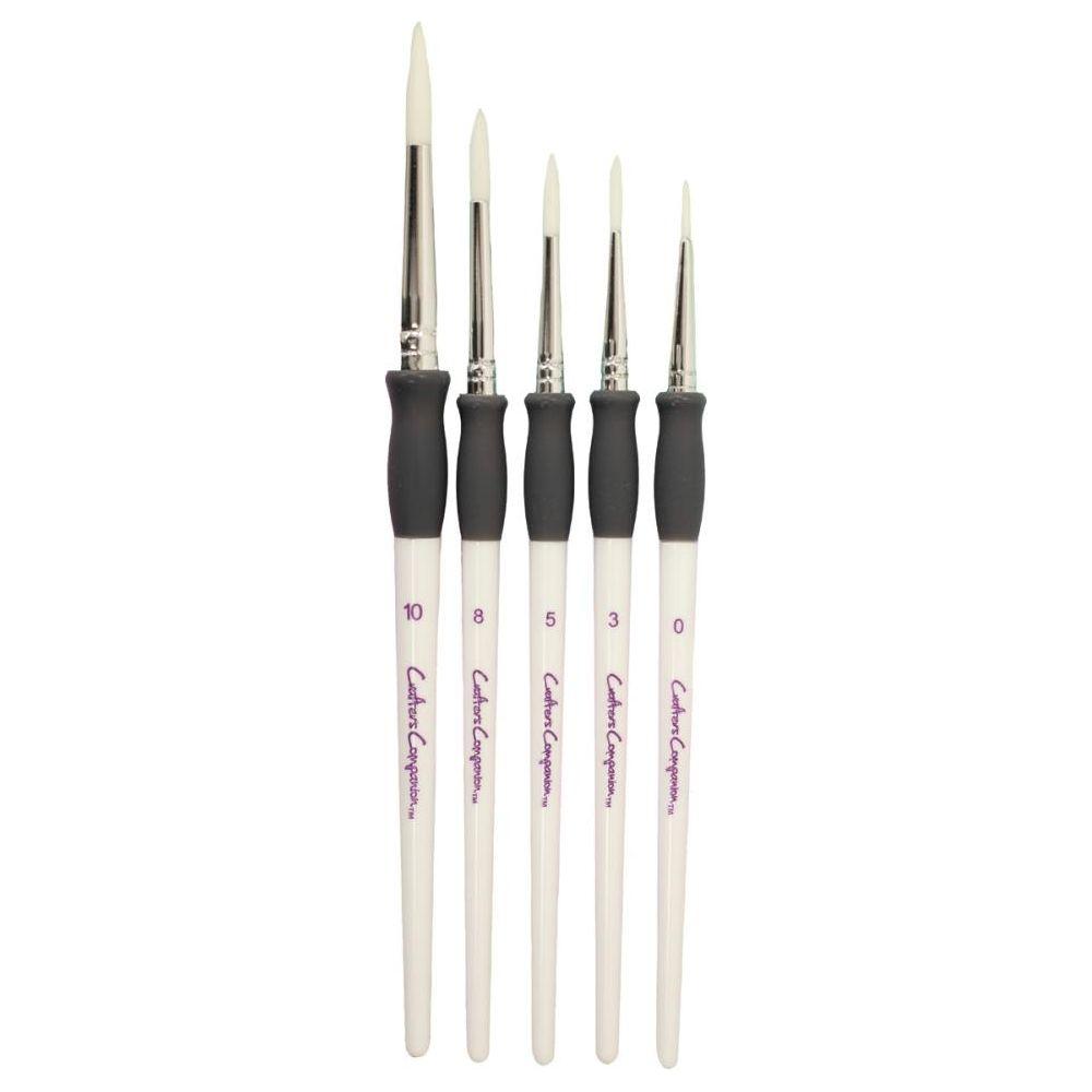 Crafter's Companion Paintbrushes 5 Pack cc-tool-paintbr5 Detailed Product Image