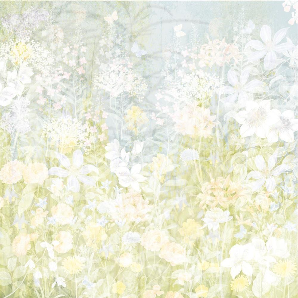 Crafter’s Companion Meadow Garden 12 x 12 Paper Pad cc-pad12-mega Faded Florals