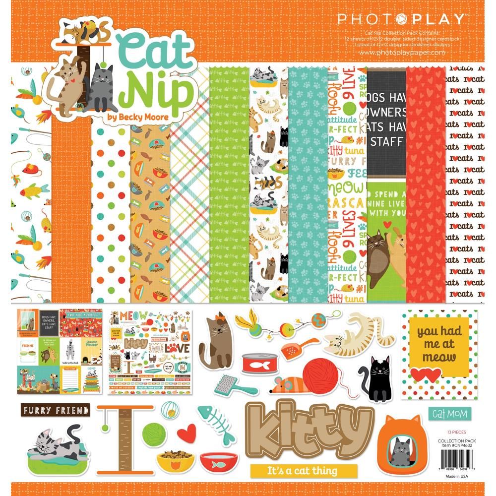 PhotoPlay Cat Nip 12 x 12 Collection Kit cnp4632