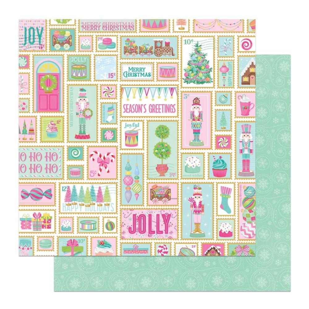 PhotoPlay Sugar Plum 12 x 12 Collection Kit sgp4616 Holiday Mail