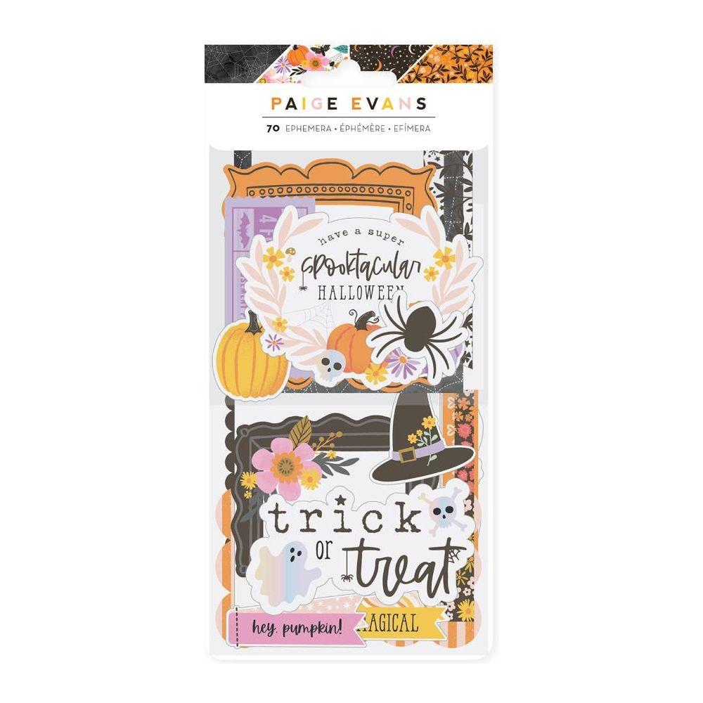 American Crafts Paige Evans Tricks and Treats Journal Ephemera 316062