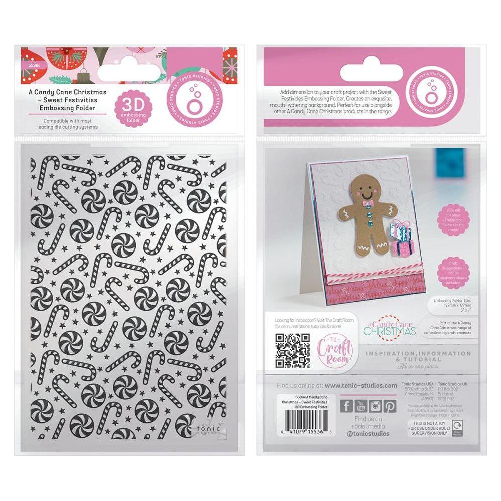 Tonic Sweet Festivities 3D Embossing Folder 5536e Packaging