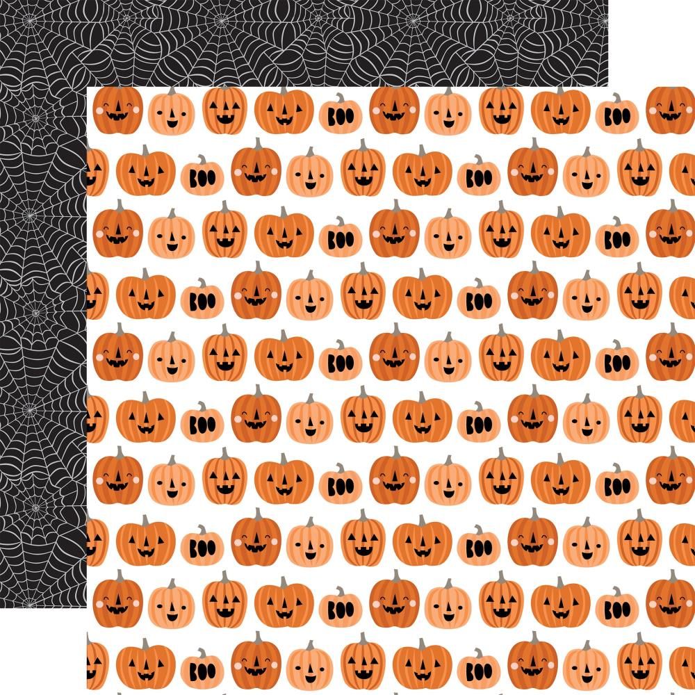 Echo Park Spooktacular Halloween 12 x 12 Collection Kit sh382016 Boo Pumpkins