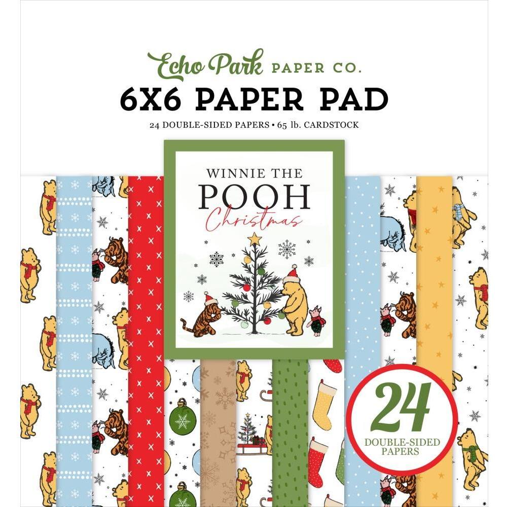 Echo Park Winnie The Pooh Christmas 6 x 6 Paper Pad wpc386023