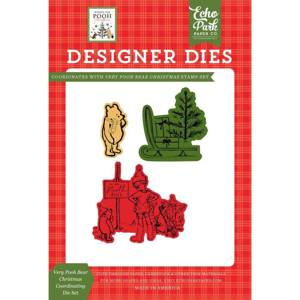 Echo Park Very Pooh Bear Christmas Dies wpc386042