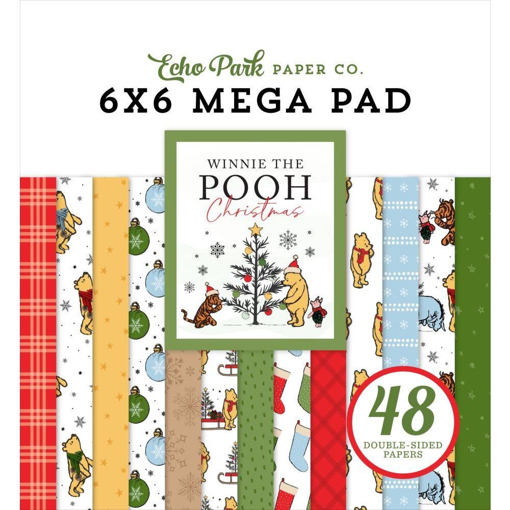 Echo Park Winnie The Pooh Christmas 6 x 6 Mega Paper Pad wpc386031