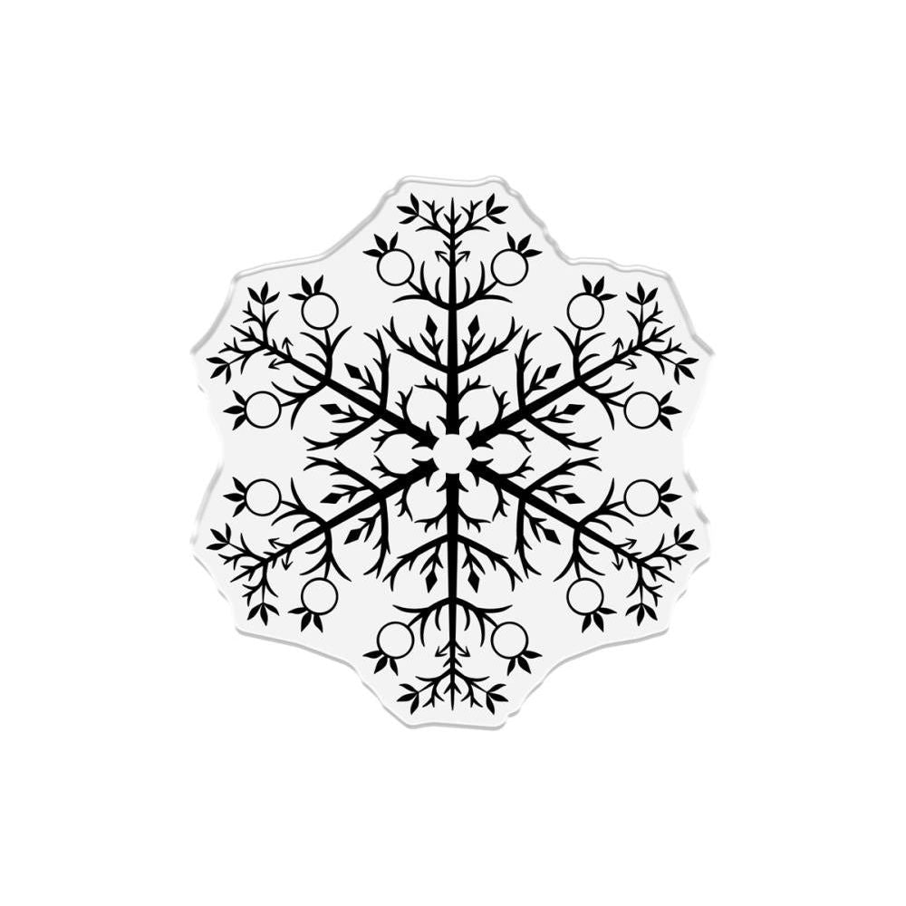 Crafter's Companion Snowflake Stamp, Die, And Stencil Set cc-std-sten-snf Detailed Image