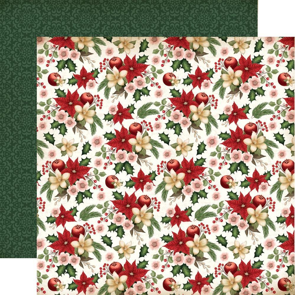 Carta Bella A Vintage Christmas 12 x 12 Collection Kit cbvc384016 Holiday Floral