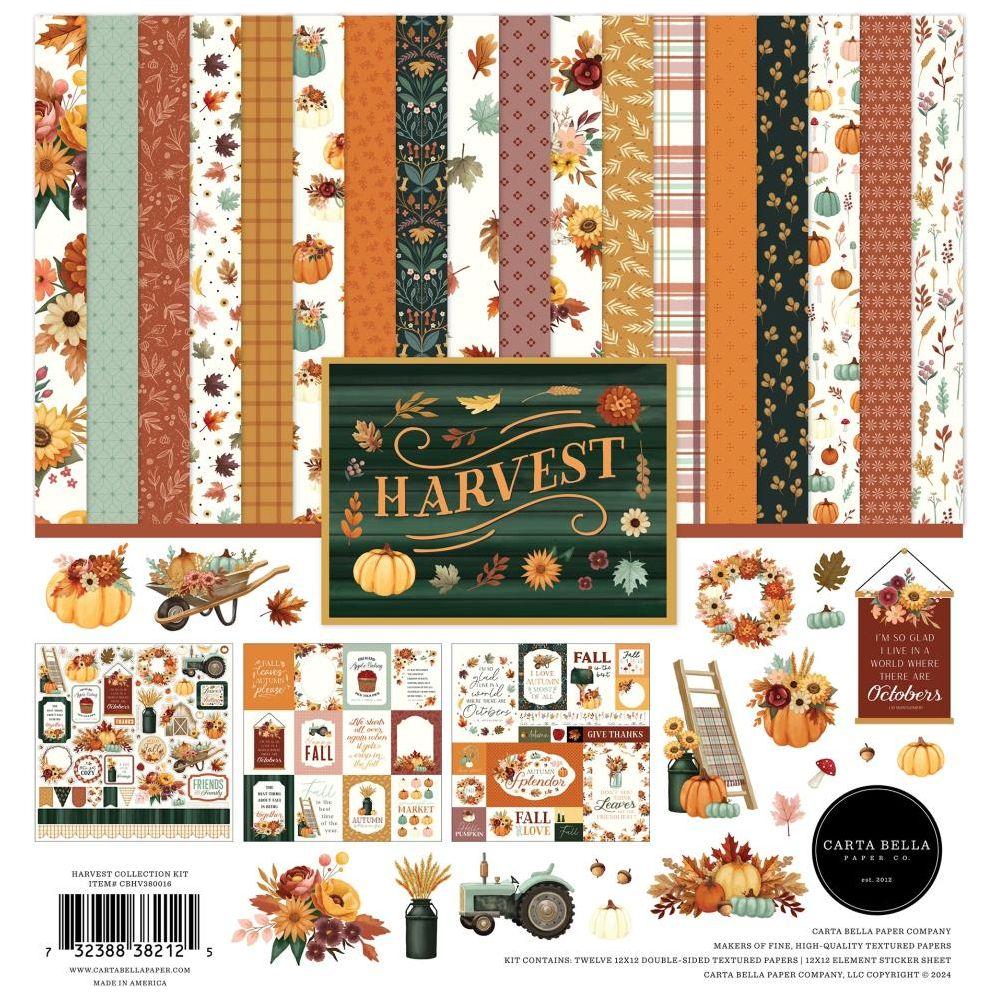 Carta Bella Harvest 12 x 12 Collection Kit cbhv380016