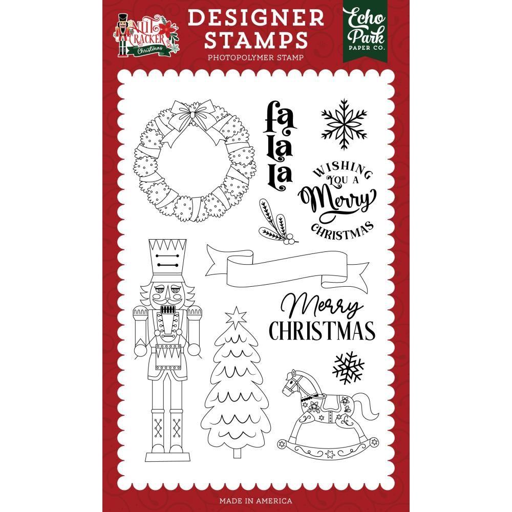 Echo Park Nutcracker Clear Stamps nc387044