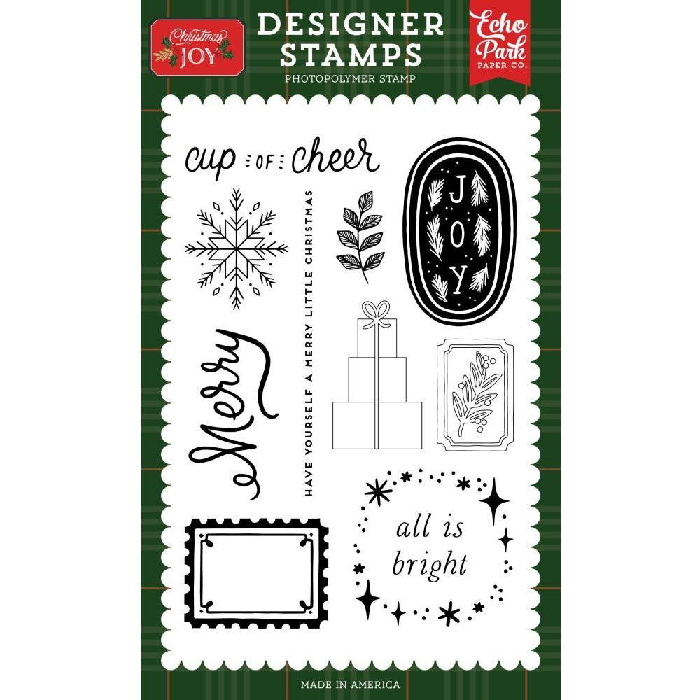 Echo Park Cup Of Cheer Clear Stamps cj385044