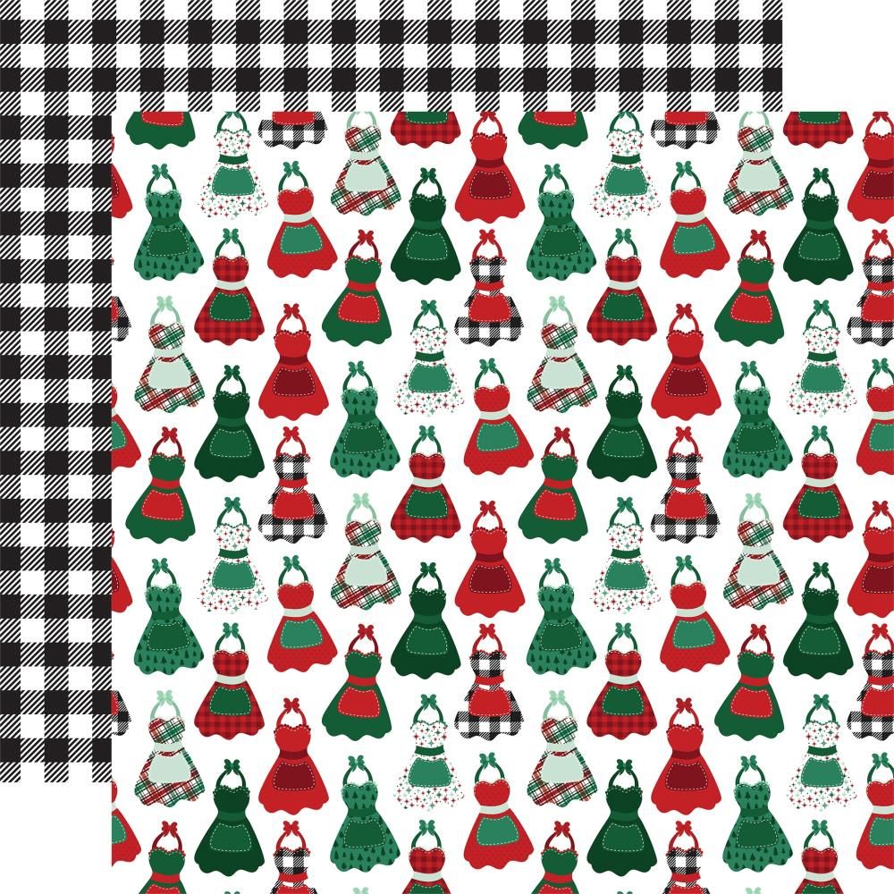 Echo Park Baking Spirits Bright 12 x 12 Mega Bundle bsb388050 Festive Aprons