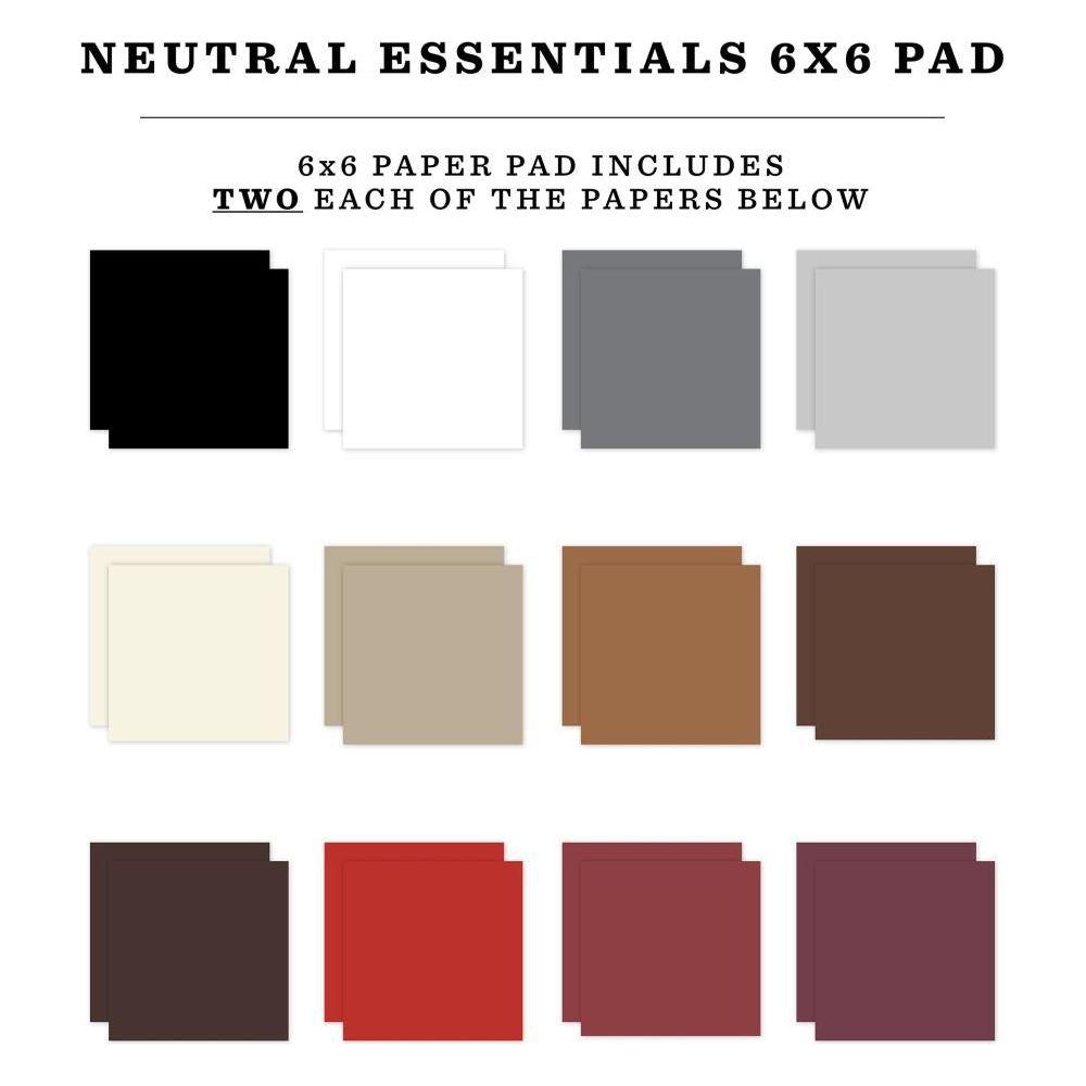 Echo Park Neutral 6 x 6 Paper Pad ne391023 Alternate Imge