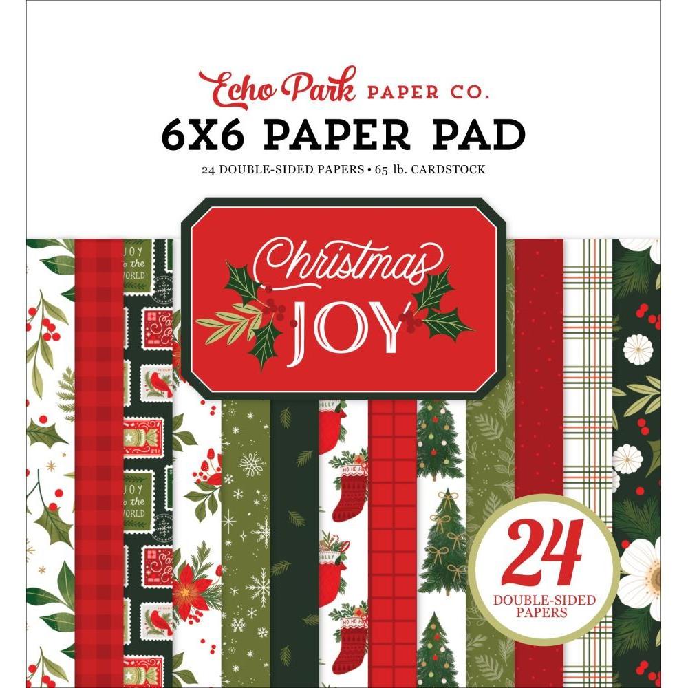 Echo Park Christmas Joy 6 x 6 Paper Pad cj385023