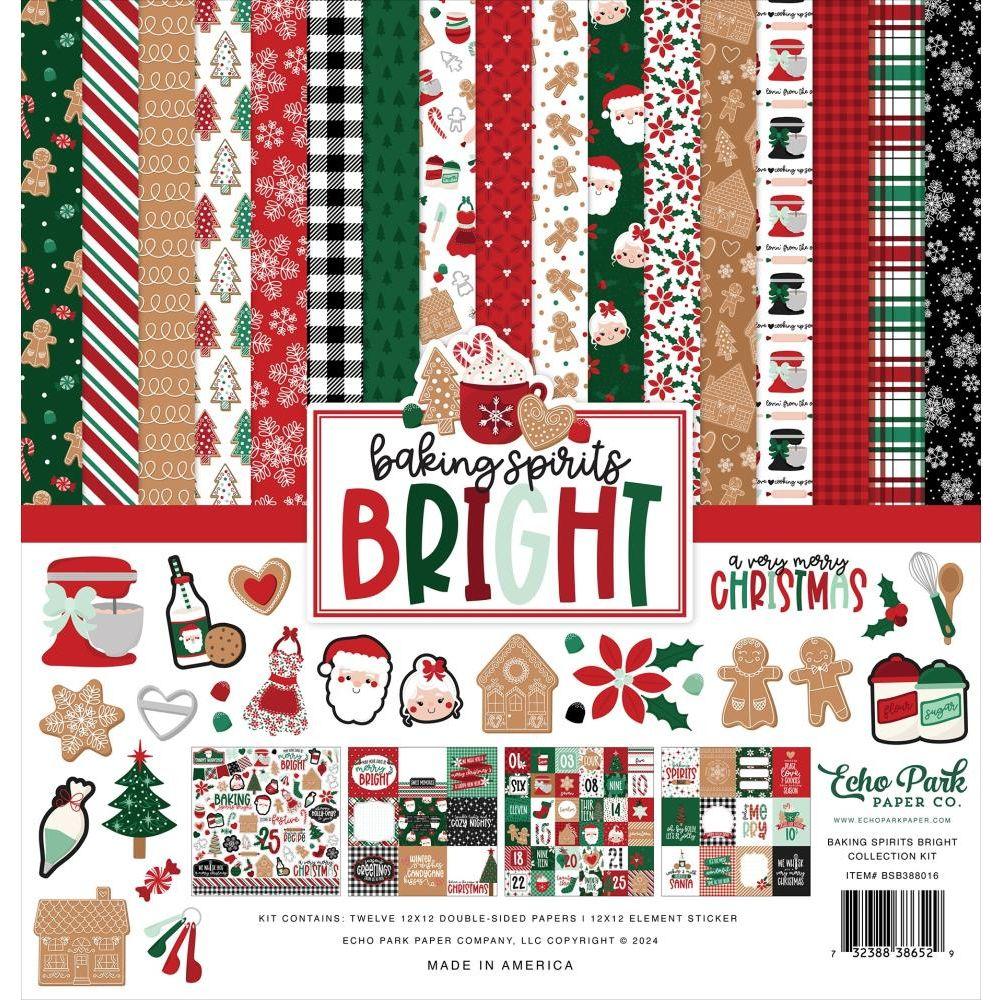 Echo Park Baking Spirits Bright 12 x 12 Collection Kit bsb388016