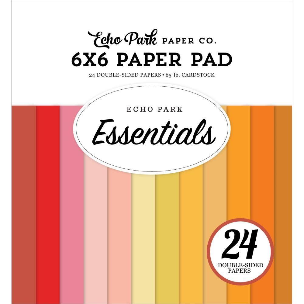 Echo Park Warm Essentials 6 x 6 Paper Pad we392023