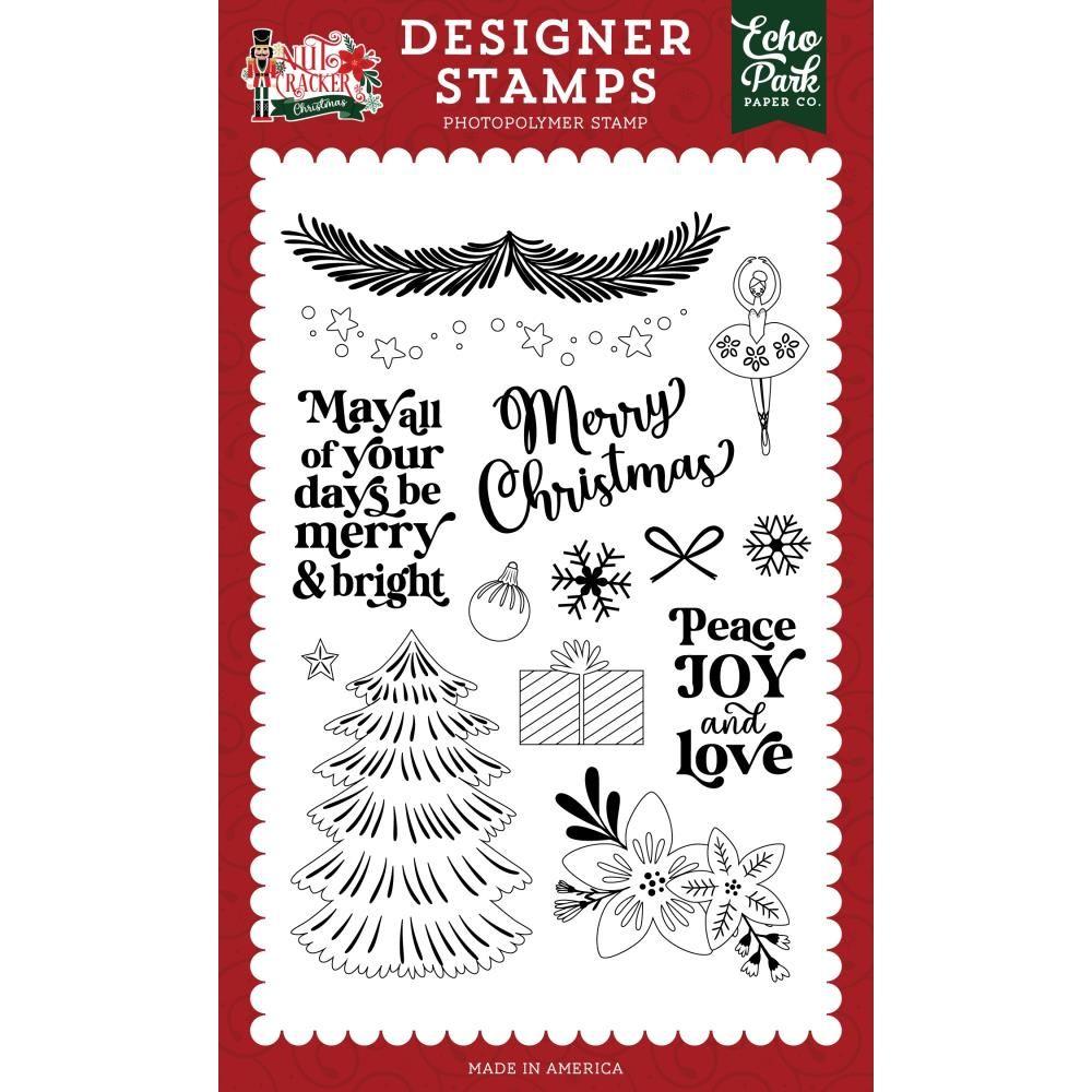 Echo Park Decorative Garland Clear Stamps nc387043