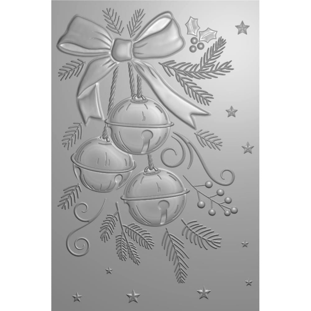 Crafter's Companion The Sound Of Christmas 3D Embossing Folder jatw-3d-ef-sou Alternate View