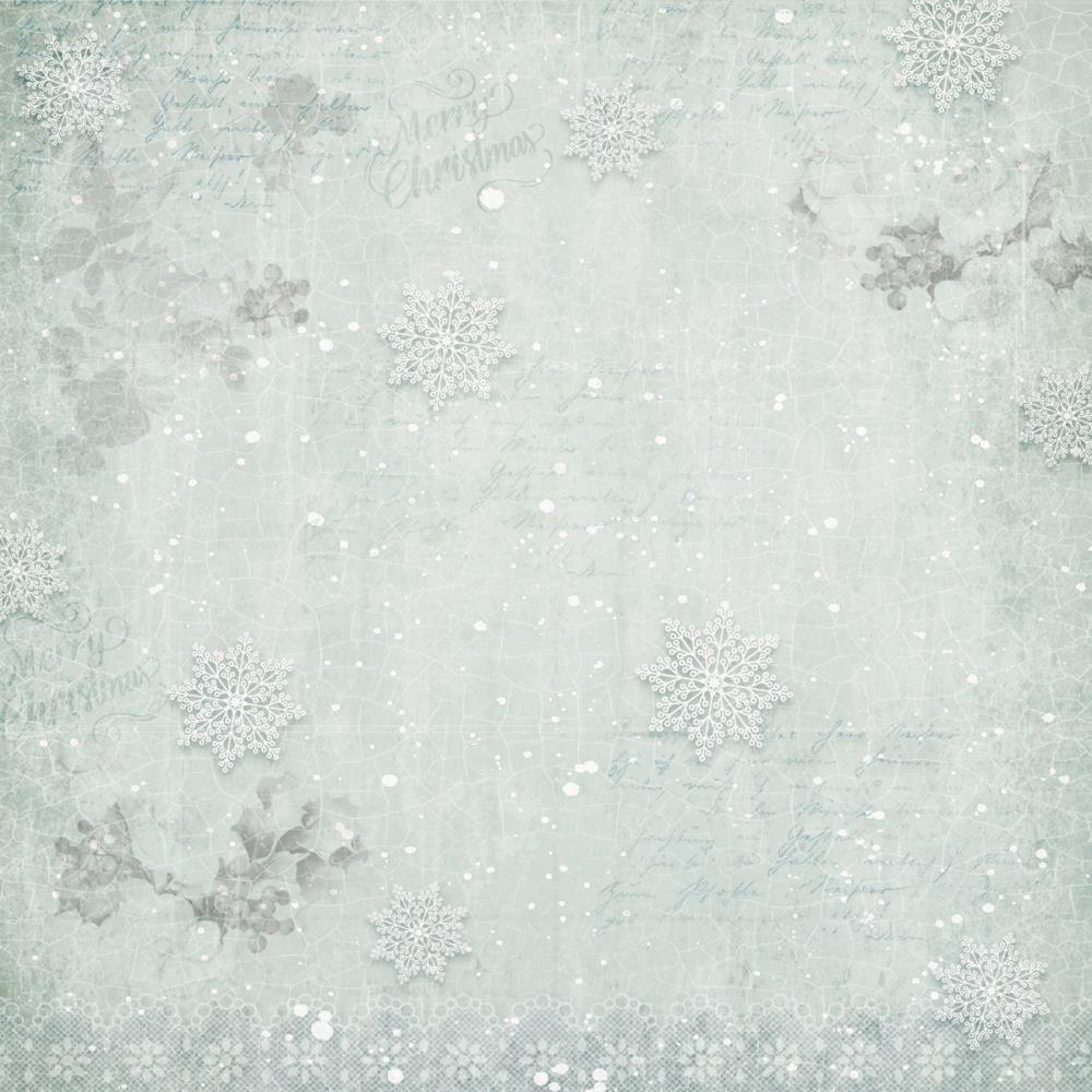 Crafter's Companion Christmas Rose 6 x 6 Paper Pad s-cr-pad6 Antique Snowflakes