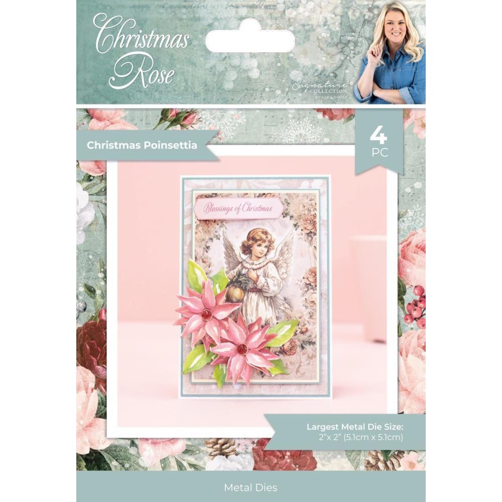 Crafter's Companion Christmas Poinsettia Dies s-cr-md-chpo