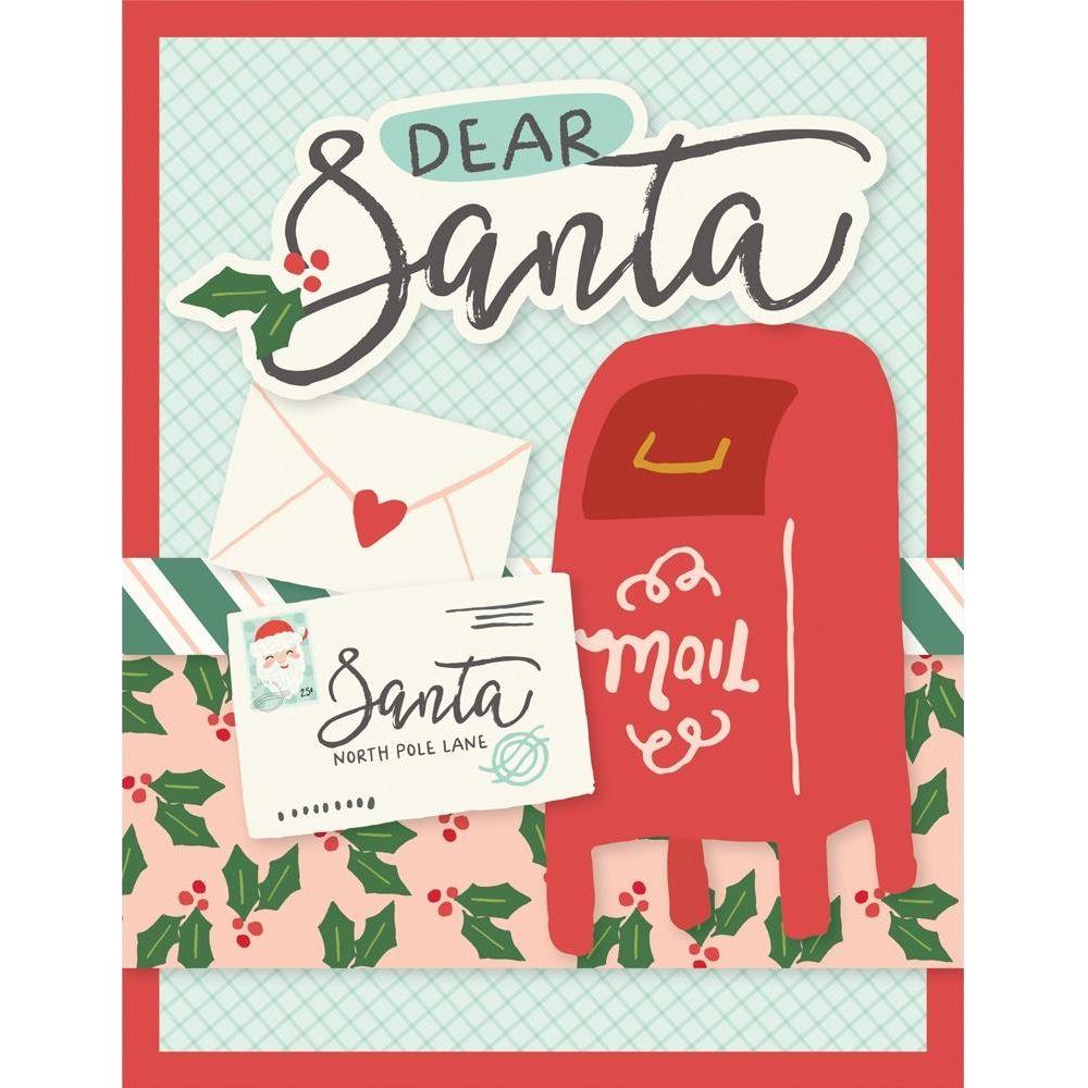 Simple Stories Santa's Village Card Kit 23030 Dear Santa Card