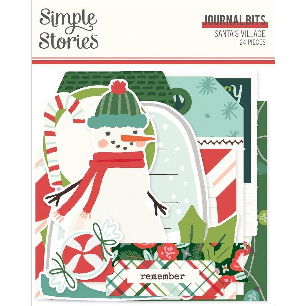 Simple Stories Santa's Village Journal Bits And Pieces 23019